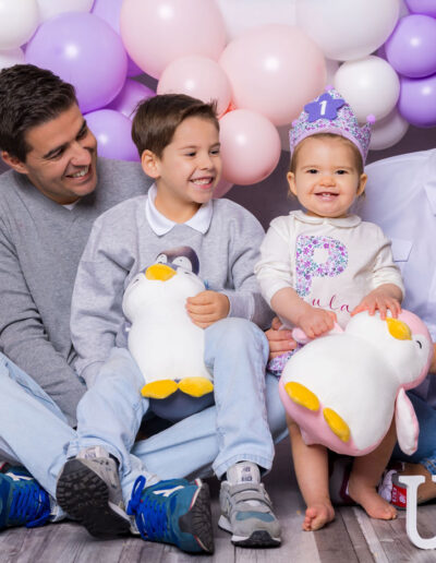 Fotos con tarta bebé