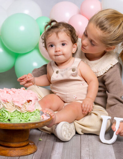 Sesión de fotos primer cumpleaños
