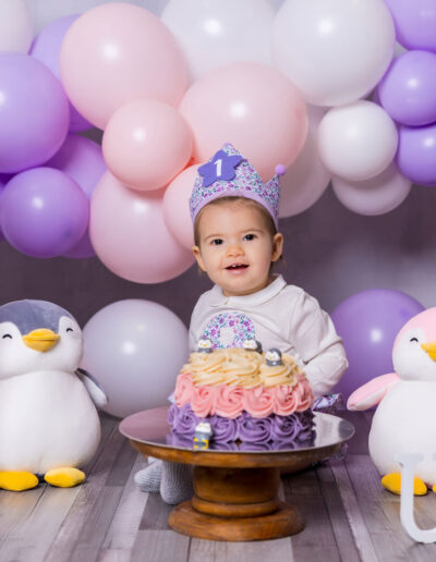 Sesión de fotos Smash cake