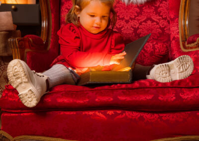 fotos de bebe navidad